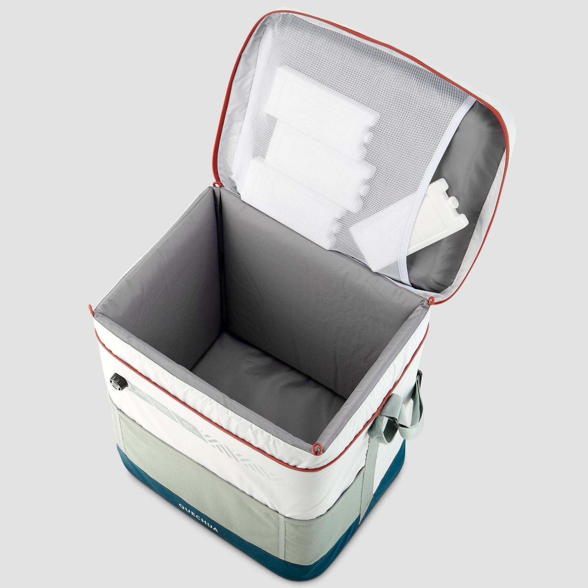 35 L Fresh camping cooler 500 keeps food cool for 17 hours
