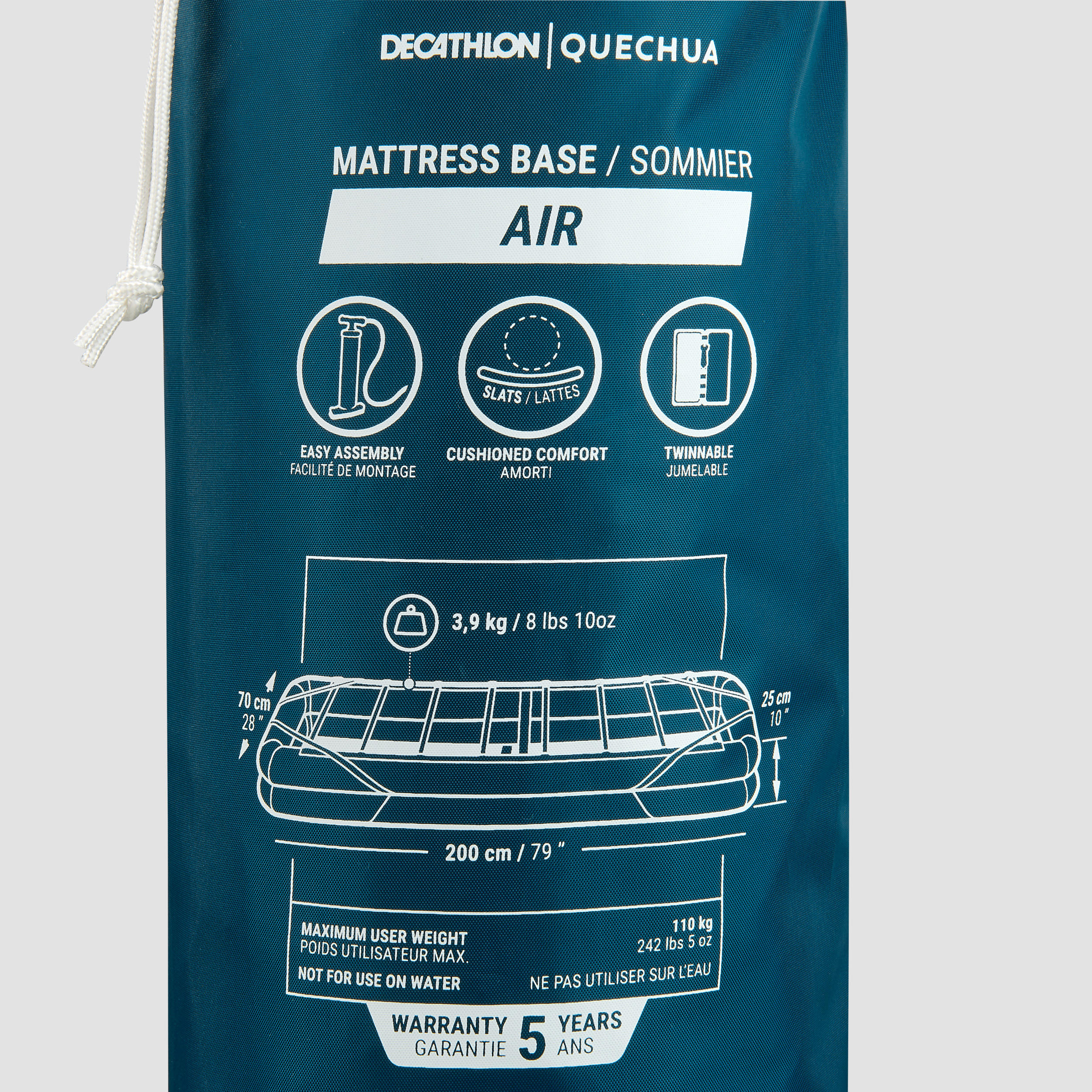 Decathlon air bed shop 70