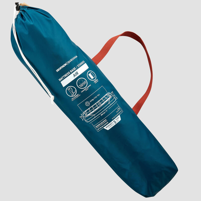 Somieră gonflabilă de camping 1 persoană, 200x70x25 cm, Camp Bed Air
