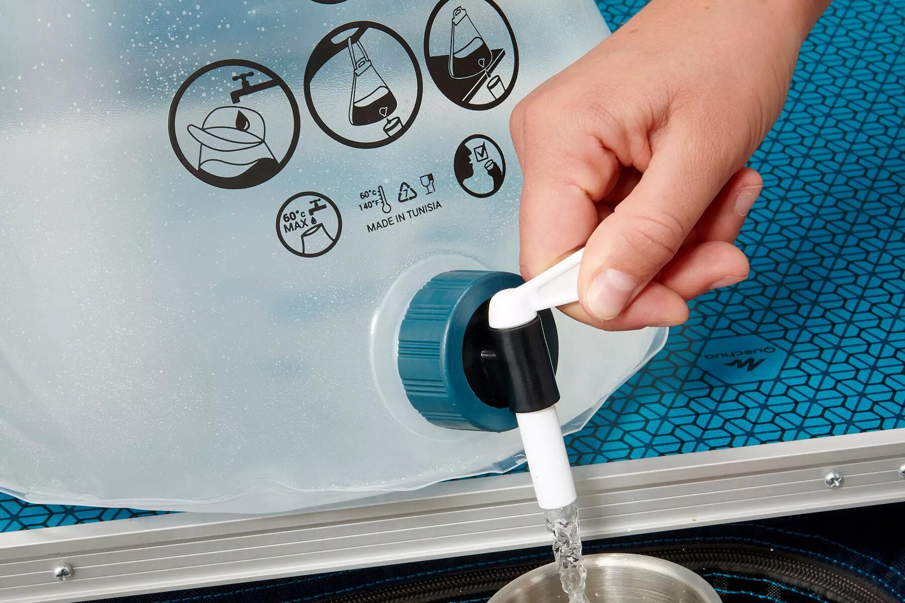 Collapsible water container