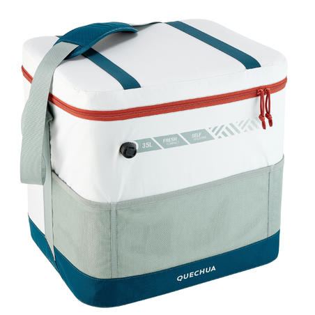 GLACIERE SOUPLE DE CAMPING - 35 LITRES - CONSERVATION AU FRAIS 17 HEURES