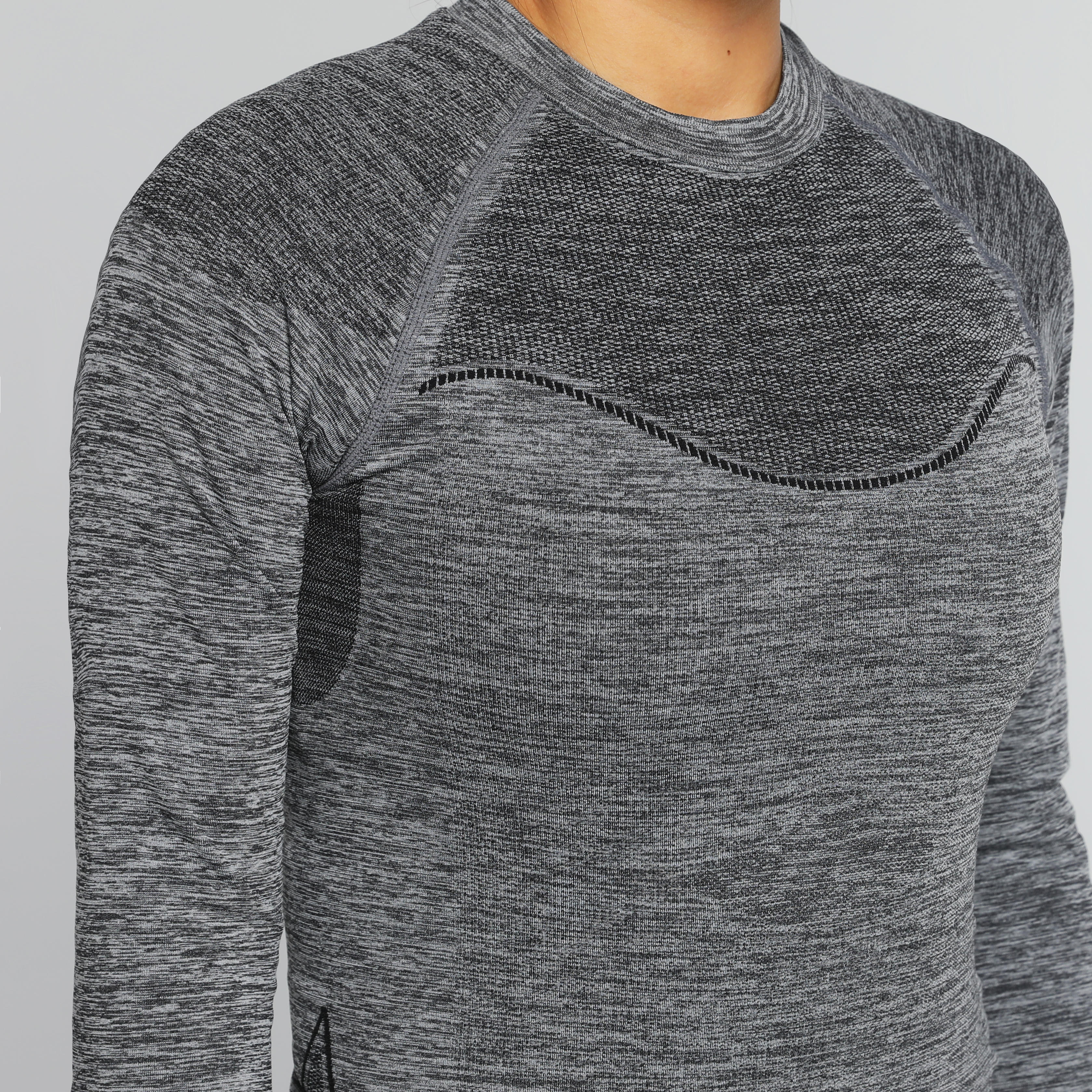 

500 Women's Long-Sleeved Cycling Base Layer - Black -  By VAN RYSEL | Decathlon
