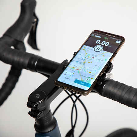 Smartphonehållare i metall för cykel