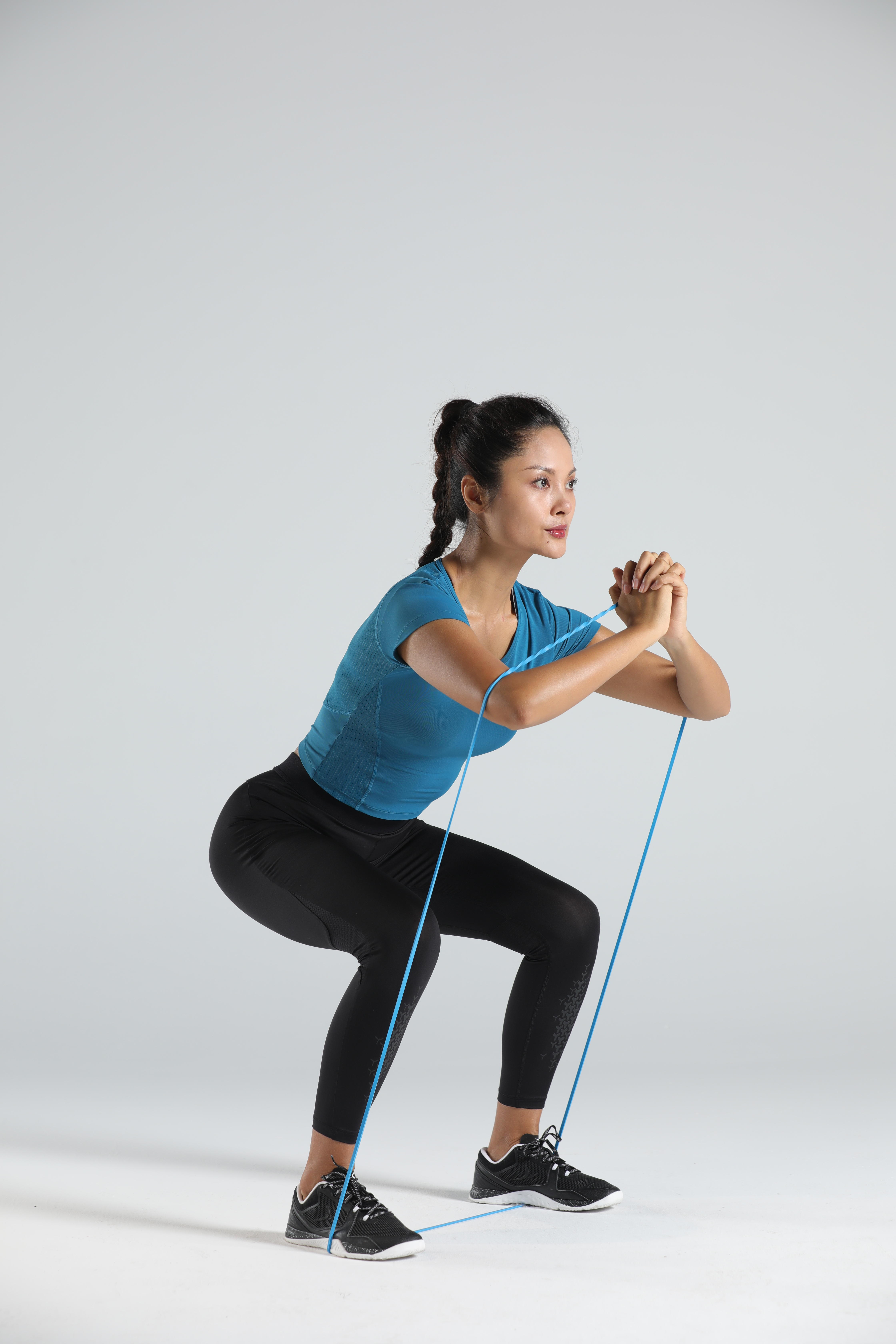 Cross Training Elastic Training Band 5 kg Blue