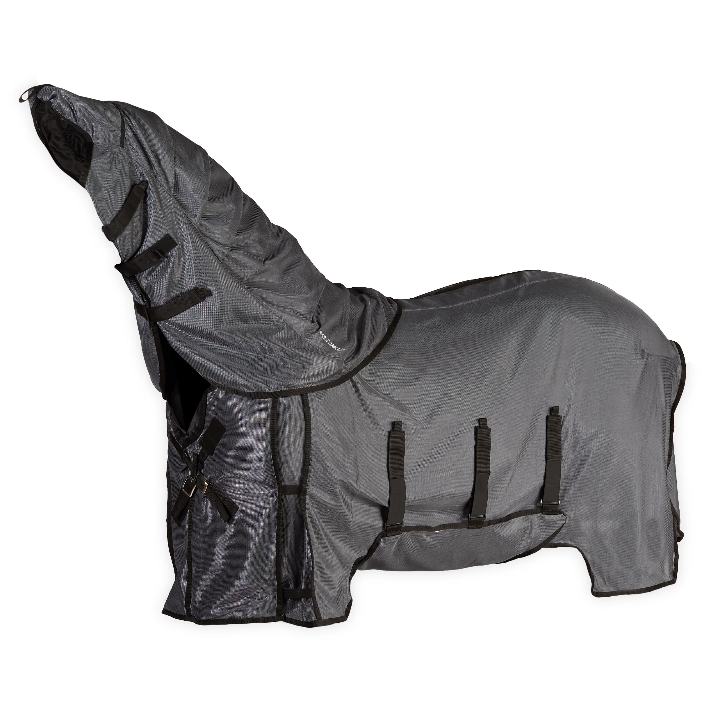Fly Sheet 500 for Horses - Grey 2/7