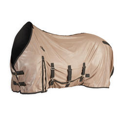 Chemise anti-mouche équitation cheval et poney beige