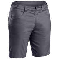 Pantalón corto de montaña y trekking Hombre Quechua  NH100 Fresh gris