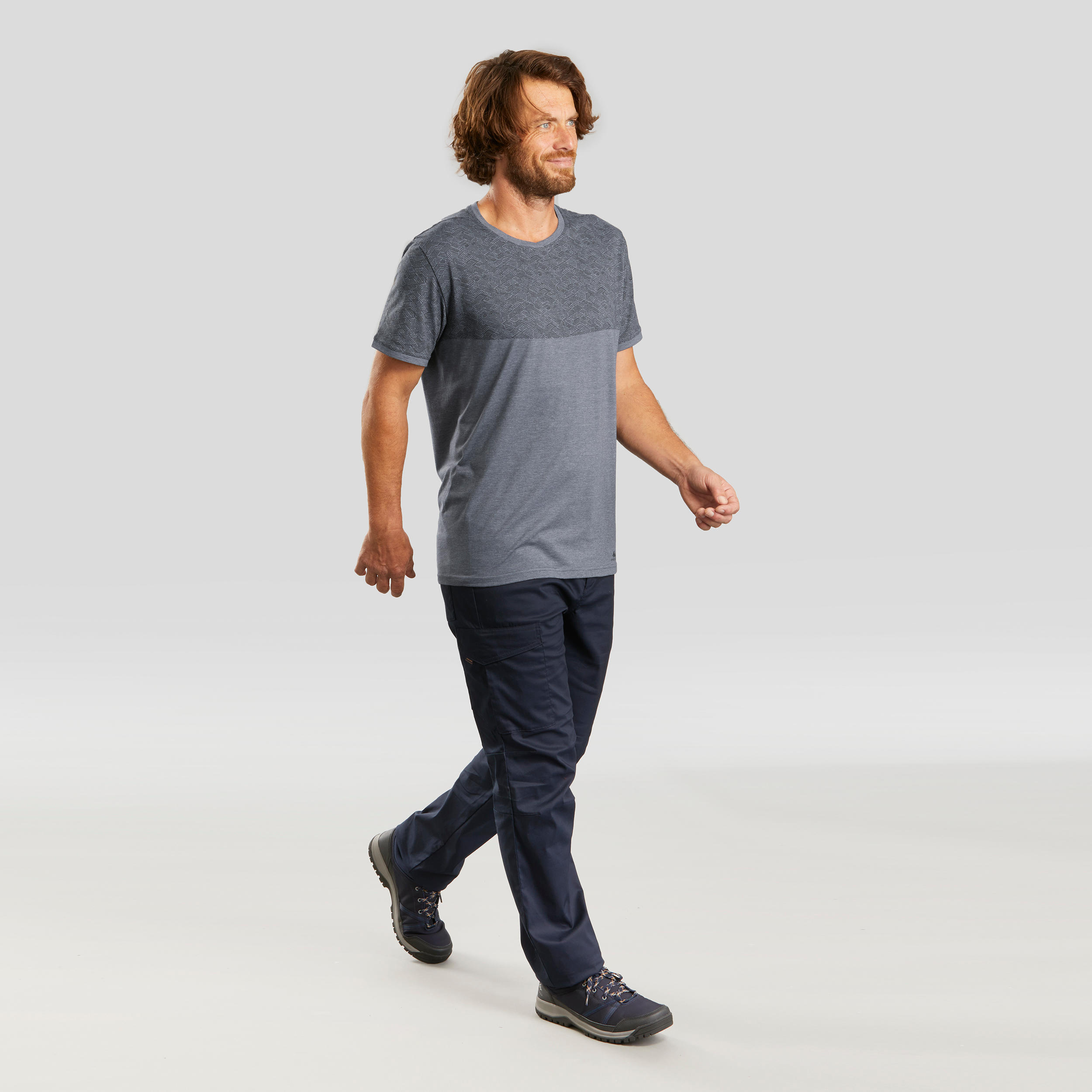 camisetas senderismo hombre decathlon
