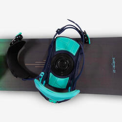 Fixations de snowboard de location, femme, Serenity 500 Rental bleues