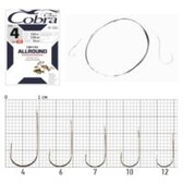 Рыболовные крючки с поводком ALLROUND Cobra