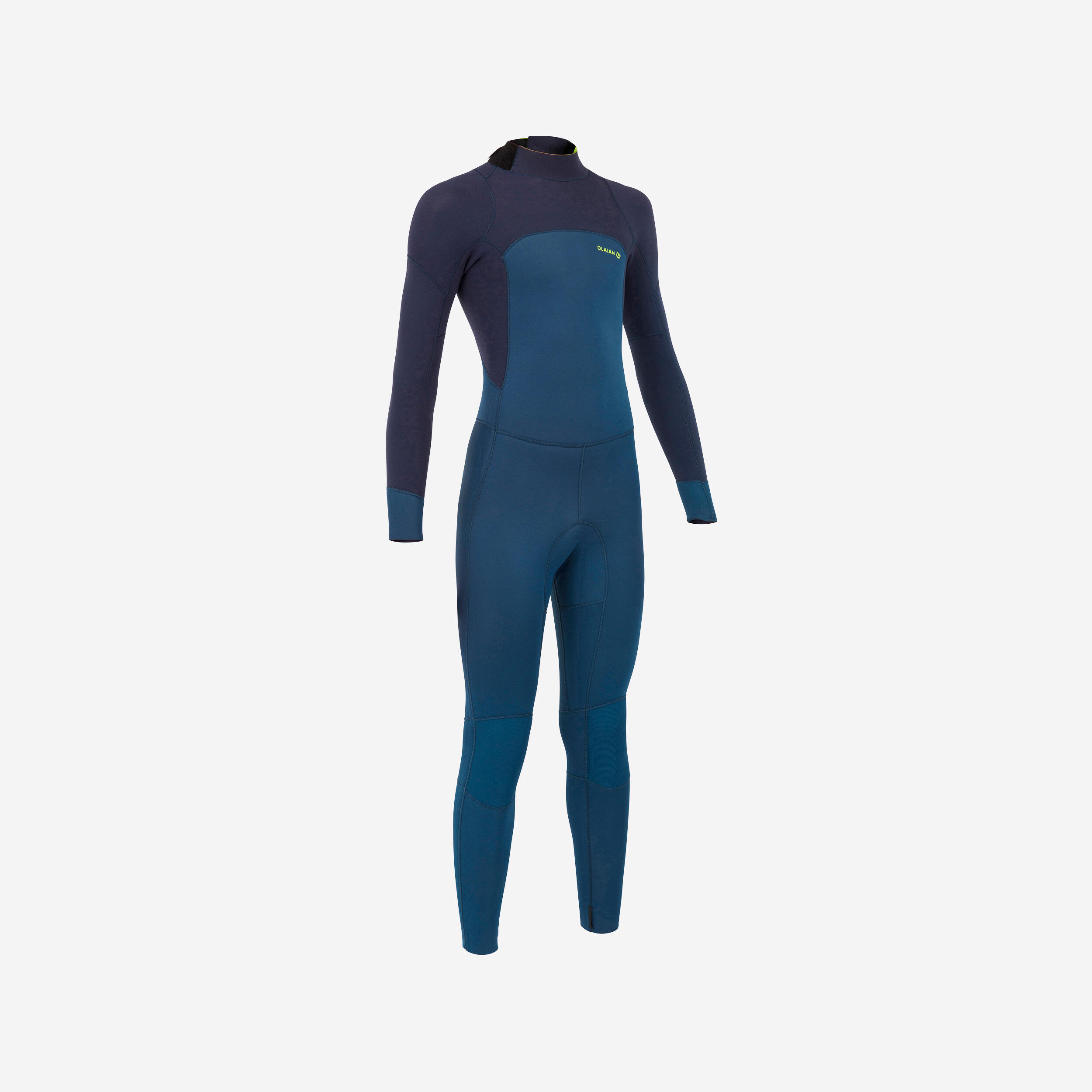 Kids' Full Wetsuit 3/2 - Blue/Black 1/11