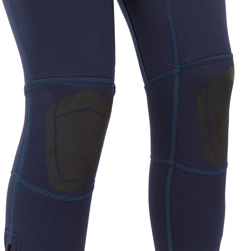 Kids' full wetsuit 100 2/2 - Navy