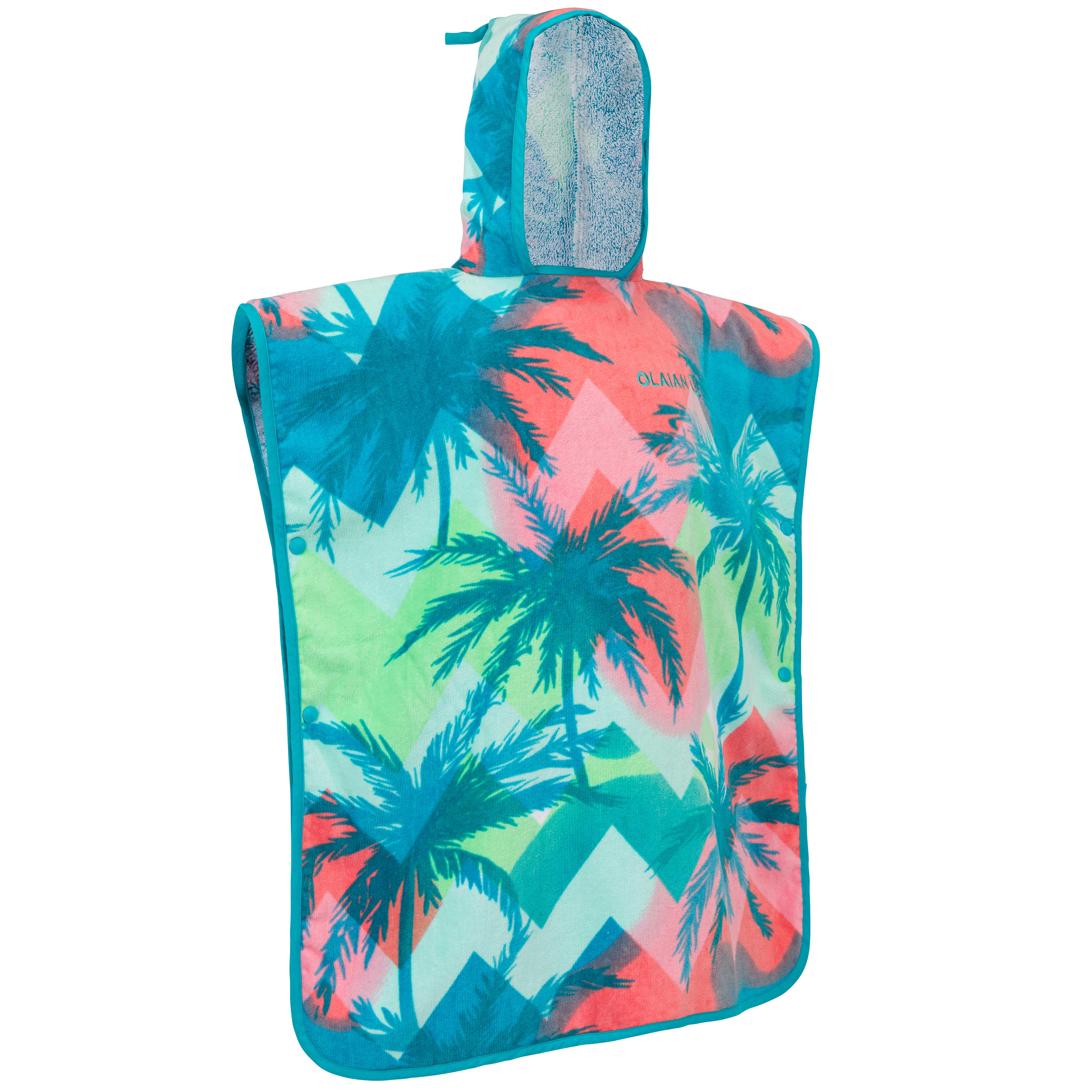 Poncho de baie surf 500 Sweet Copii 110-135 cm