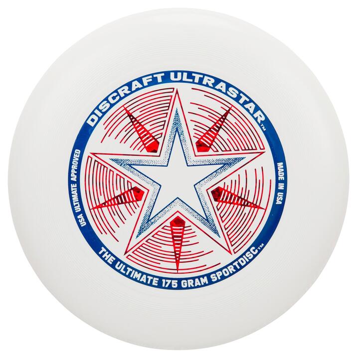 Flying Disc ULTIMATE bianco ICARE DECATHLON