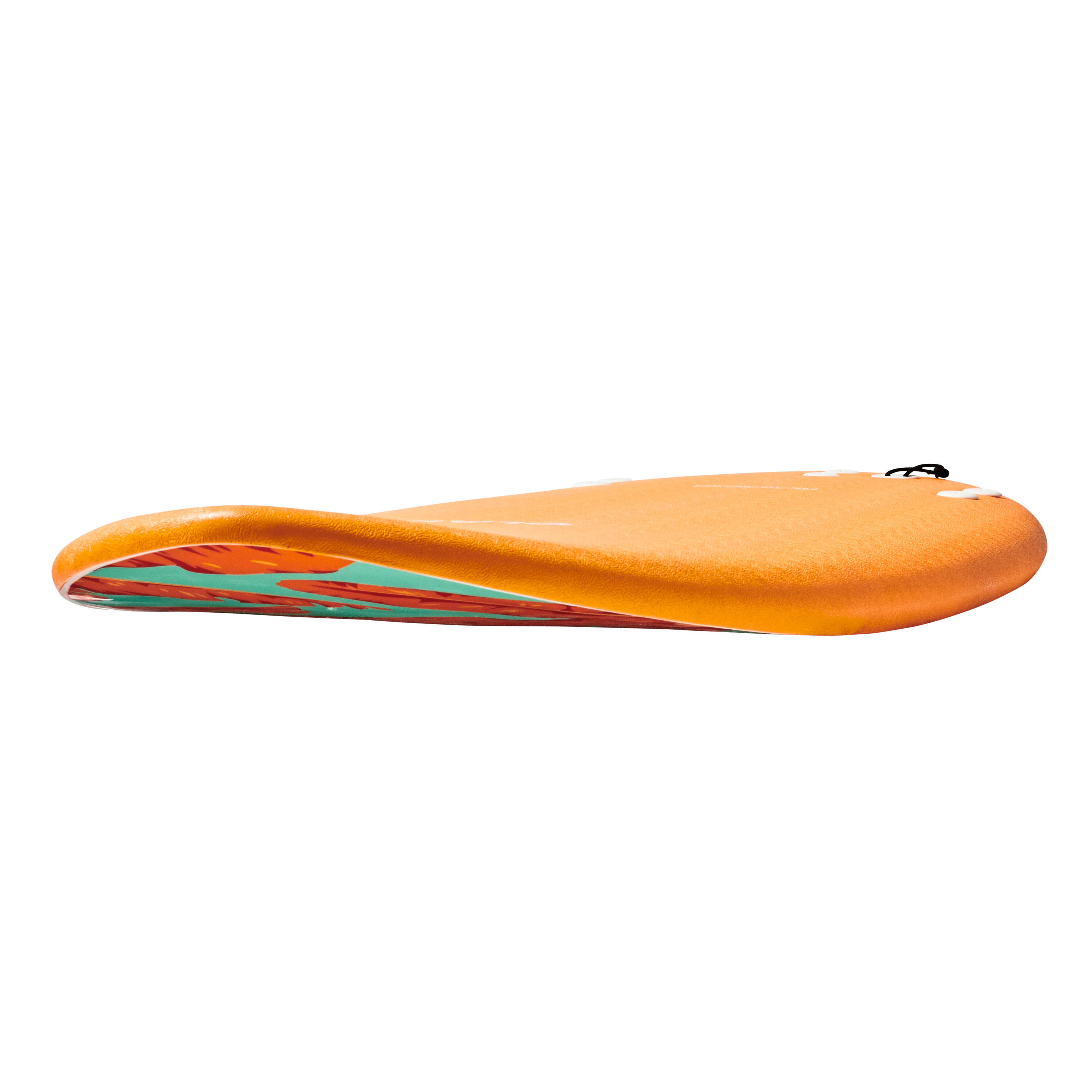 FOAM SURFBOARD 500 6'. Supplied with 1 leash and 3 fins. 10/13