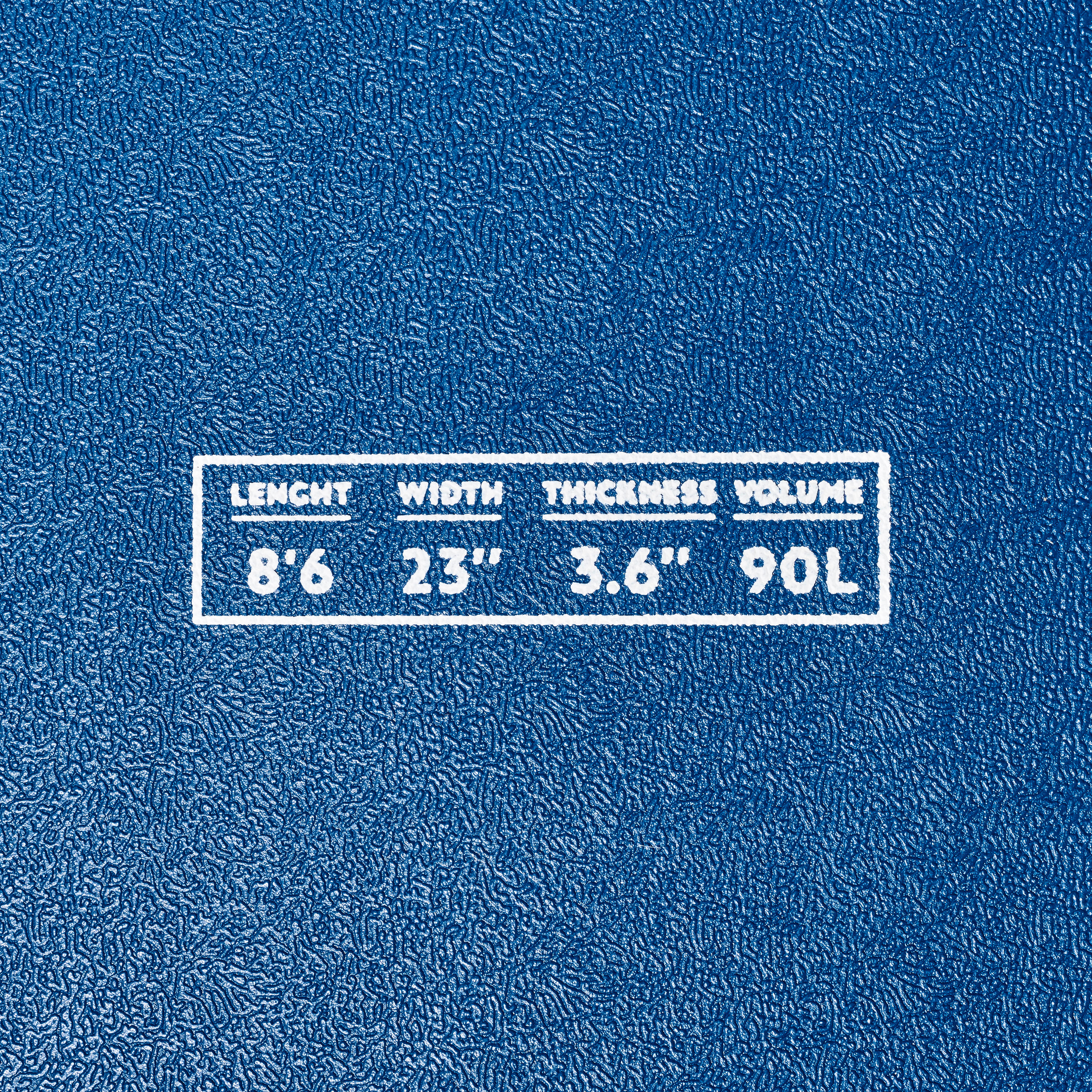 Доска для серфинга Softboard 500 8'6" В комплект входят лиш и 3 плавника. OLAIAN