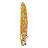 FOAM SURFBOARD 500 6'. Supplied with 1 leash and 3 fins.