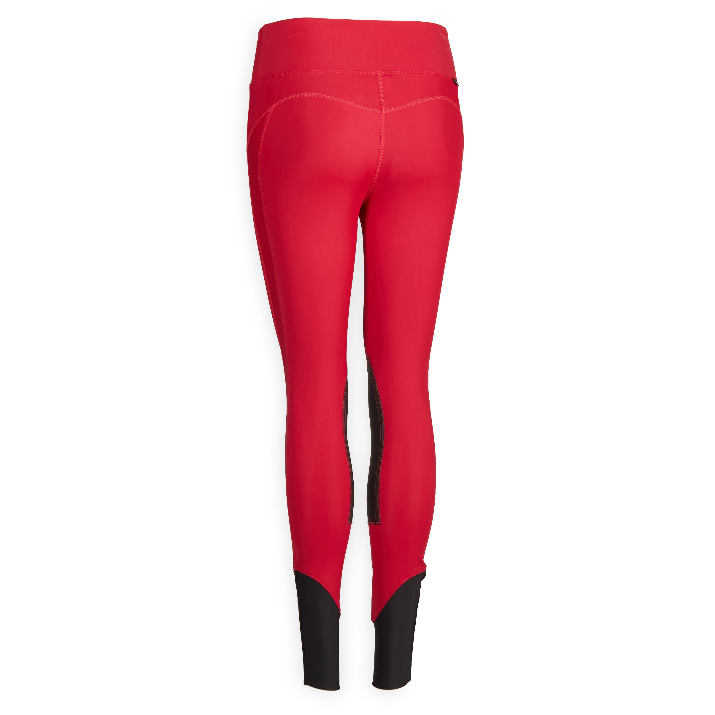 Women's Horse Riding Leggings 100 Light - Raspberry 2/12