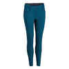 Women's Equestrian Jodhpurs 580 Light Fullgrip - Petrol Blue