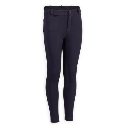 Pantalon équitation basanes Enfant - 140 marron