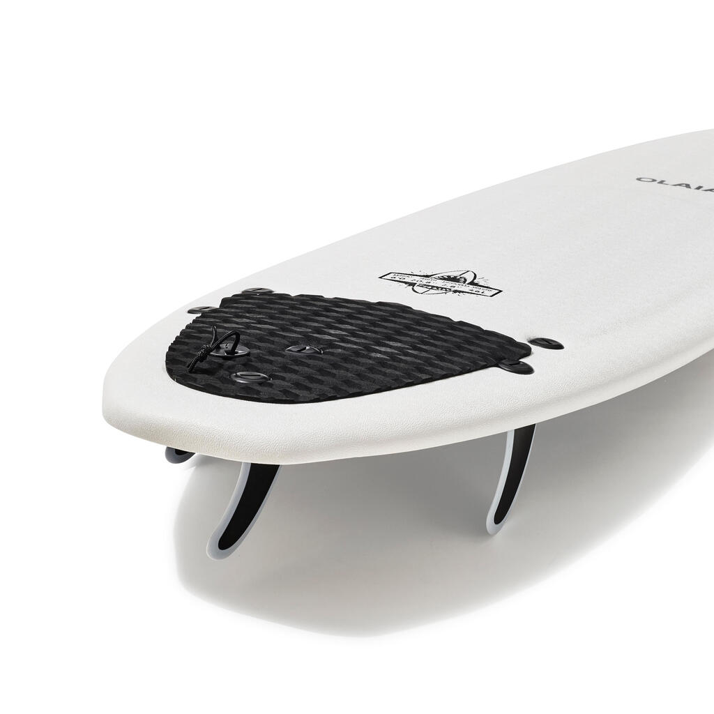 FOAM SURFBOARD 900 6' with 3 fins.