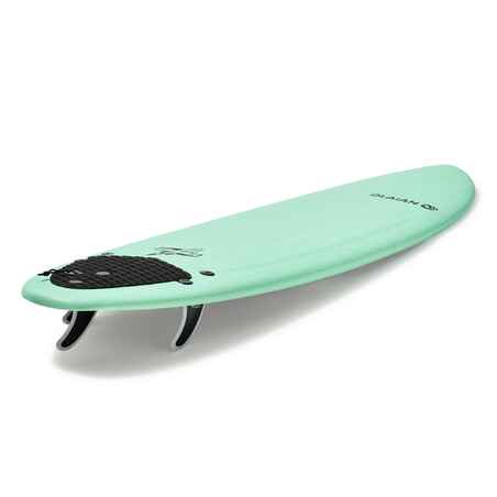 FOAM SURFBOARD 900 7’ . Comes with 3 fins.