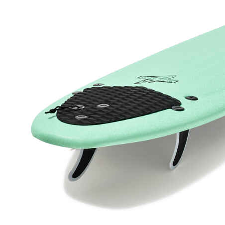 FOAM SURFBOARD 900 7’ . Comes with 3 fins.