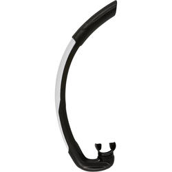 Tuba flexible et flottant apnée UP-SN1, blanc, Umberto Pelizzari