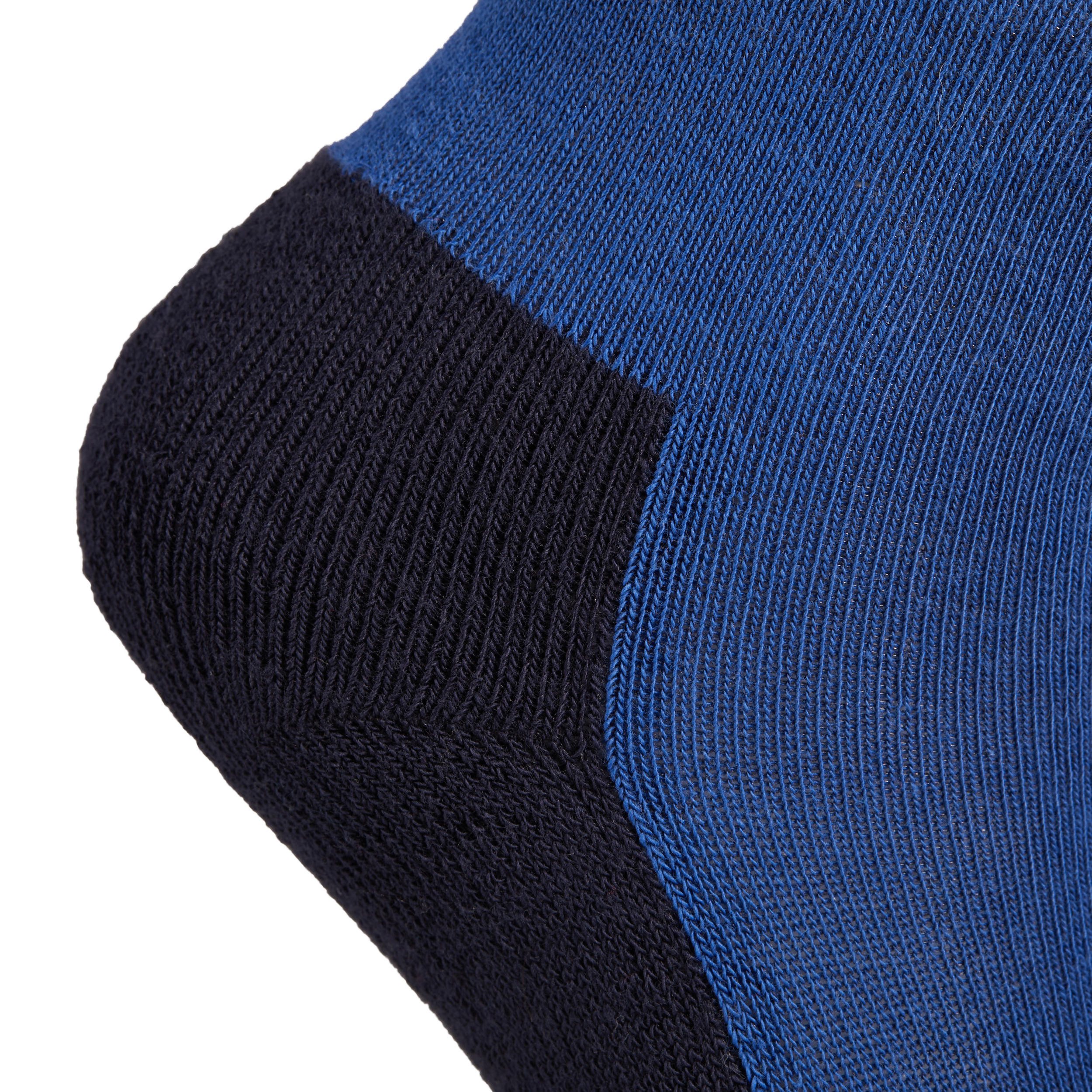 Boys' Horse Riding Socks 500 Horse - Navy/Dark Blue 4/6