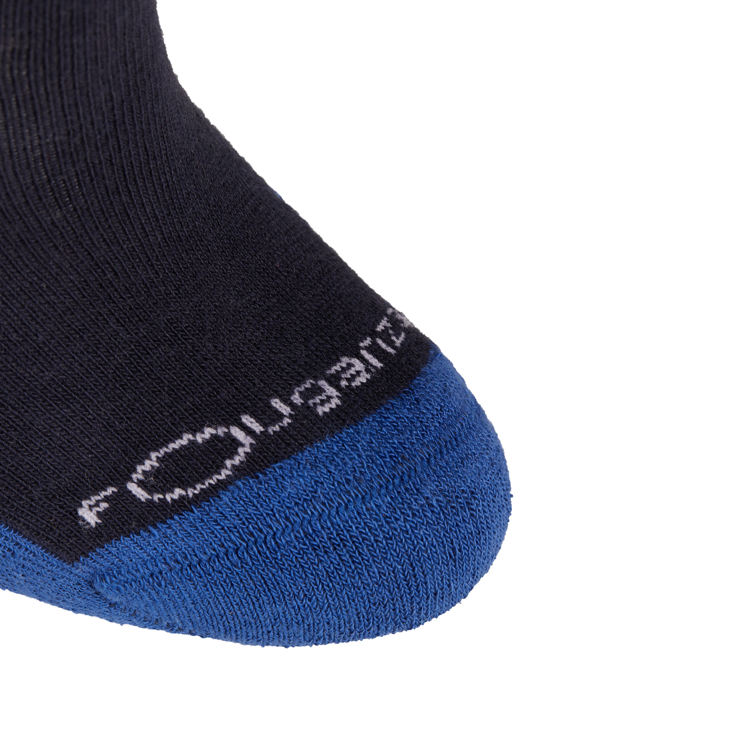 Boys' Horse Riding Socks 500 Horse - Navy/Dark Blue 5/6