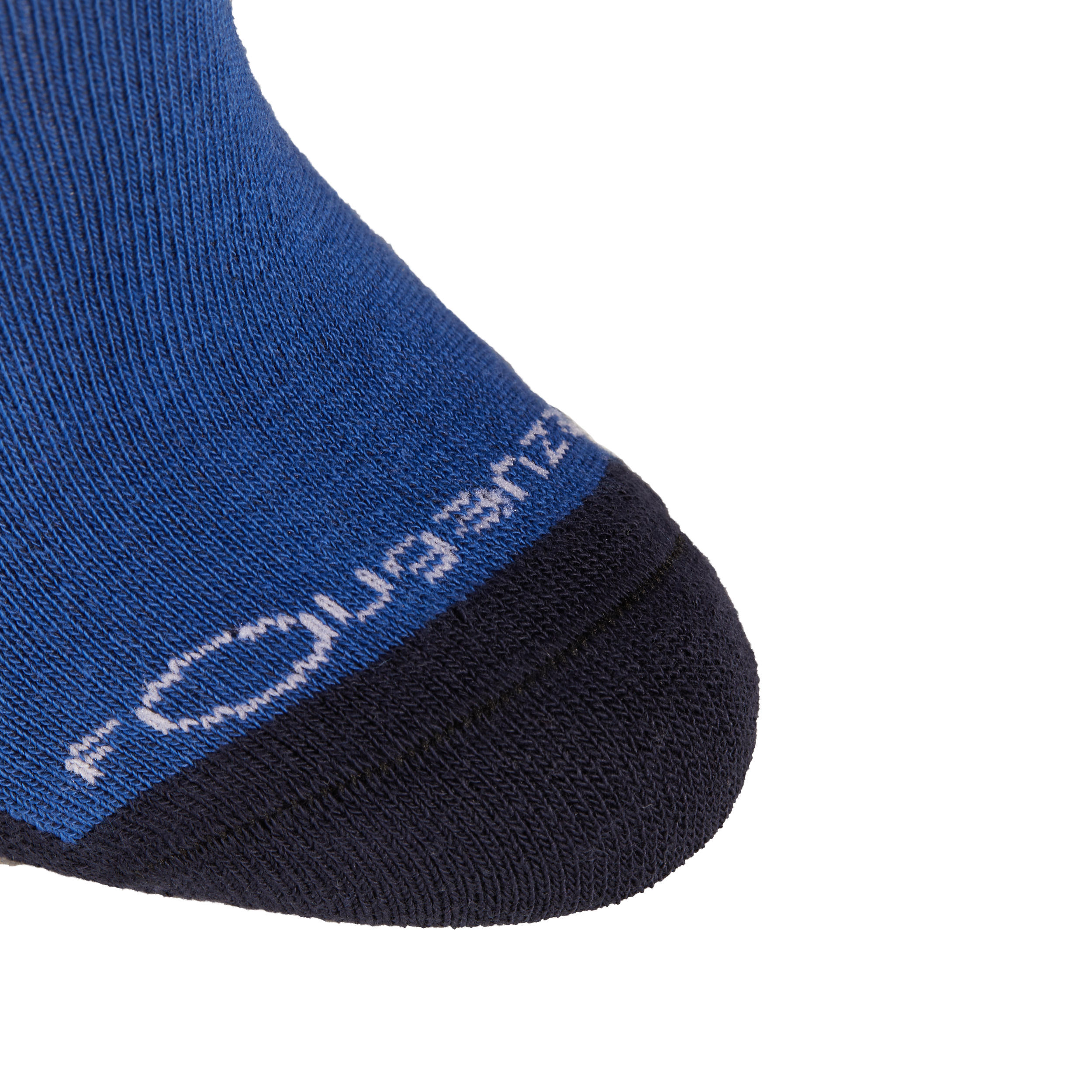 Boys' Horse Riding Socks 500 Horse - Navy/Dark Blue 6/6
