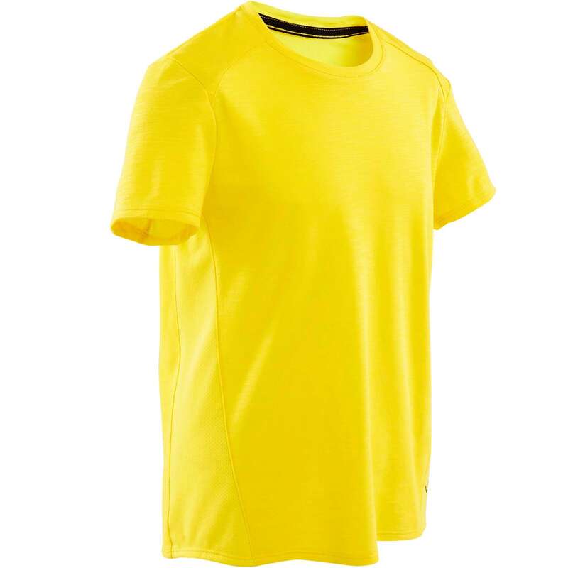 BOY EDUCATIONAL GYM APPAREL Fitness and Gym - Boys' Breathable T-Shirt 500 DOMYOS - Gym Activewear