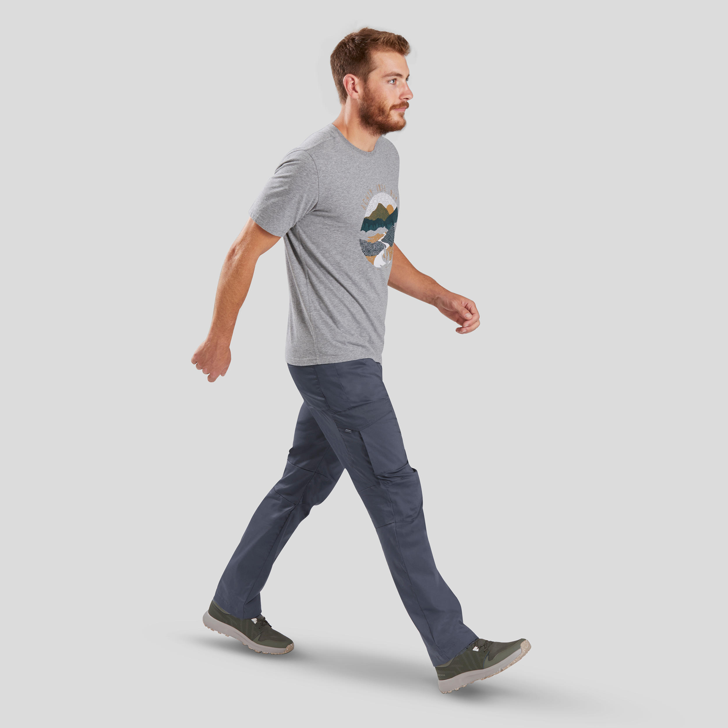

Men' NH500 off-road hiking T-shirt -  By QUECHUA | Decathlon