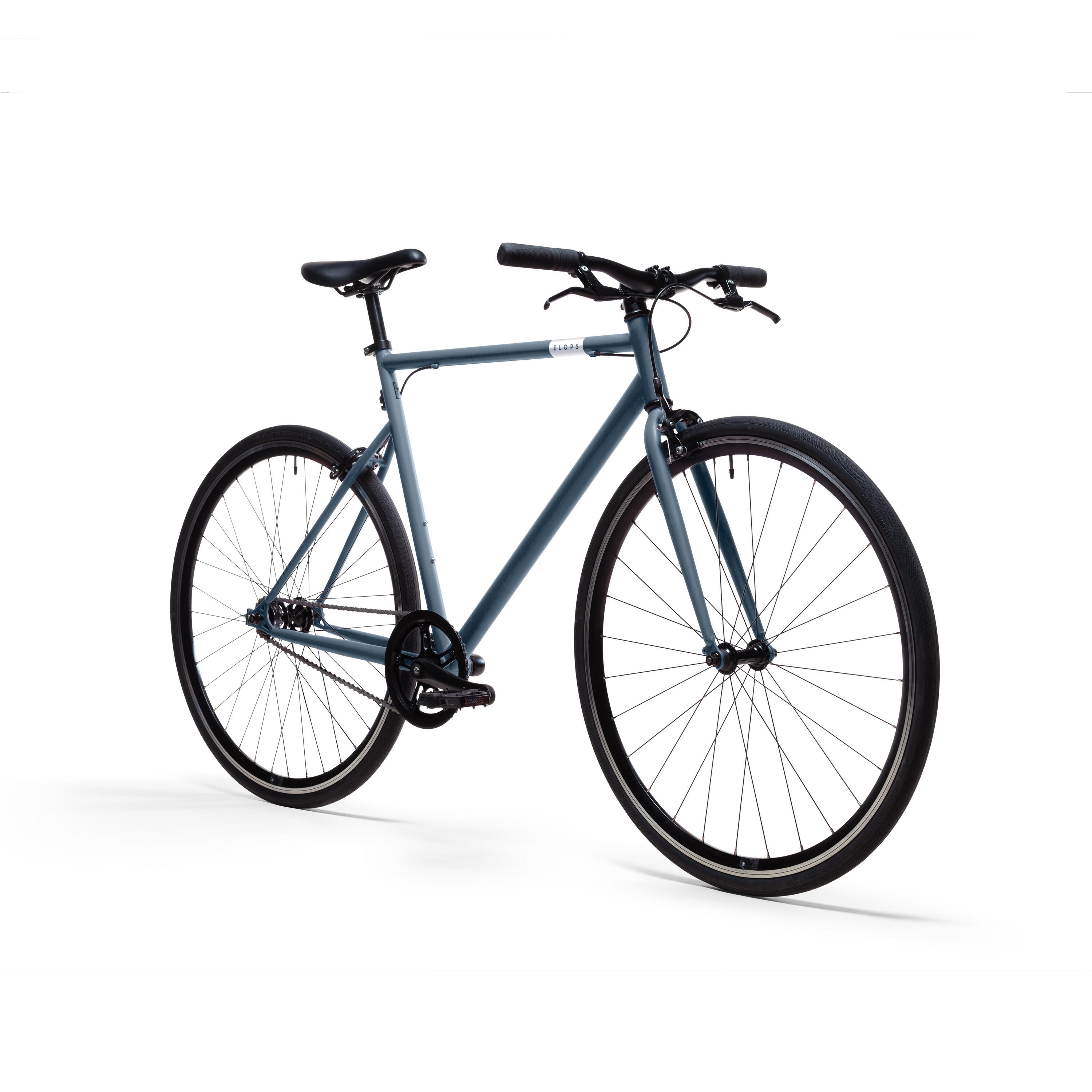 city bike Single-speed 500 - blue 2/8