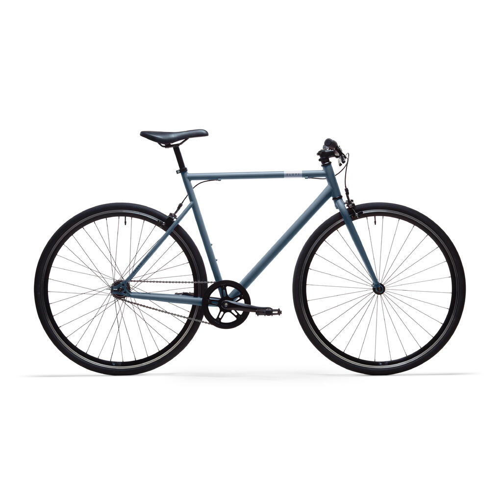 Viena ātruma pilsētas velosipēds “Elops 500”, zils