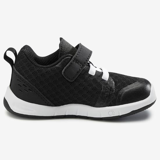 Zapatillas deportiva primeros pasos Bebés Domyos 520 I Learn negro del 20 al 24