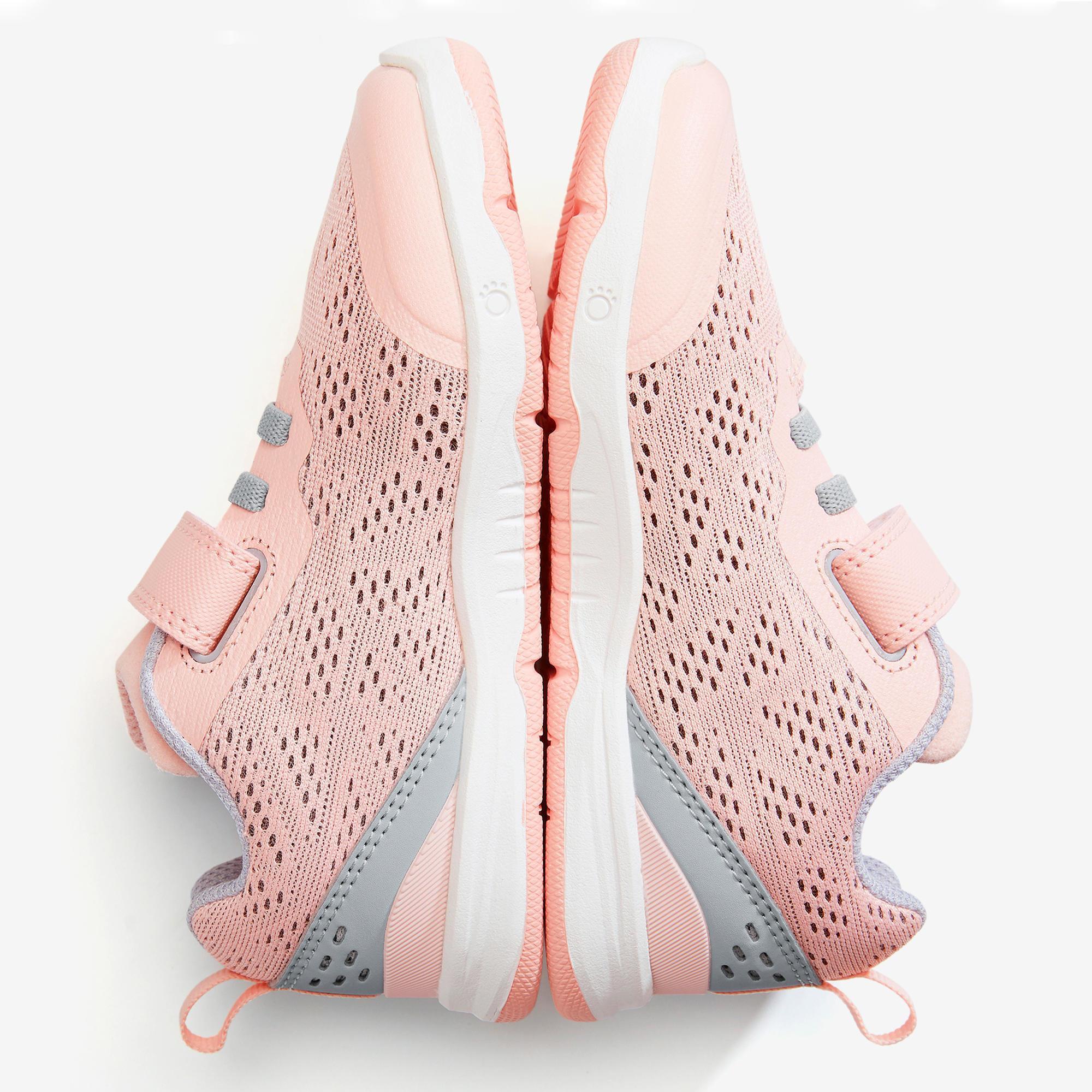 Zapatillas deportivas velcro Bebé Domyos I move Breath 570 rosa del 25 al 28 4/5