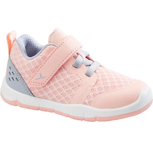 Zapatillas deportiva primeros pasos Bebés Domyos 520 I Learn rosa del 20 al 24