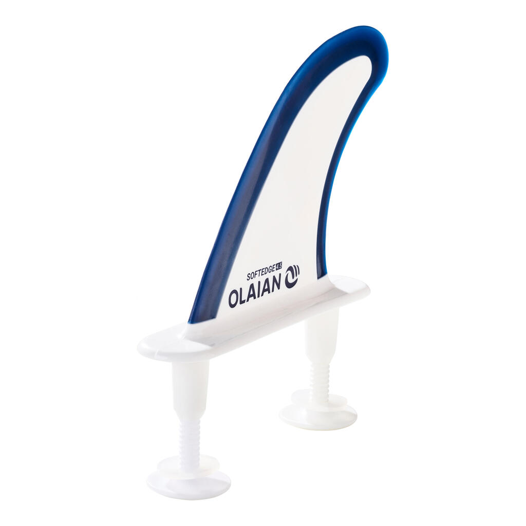 Aileron bord mou planche de surf mousse - 100 blanc