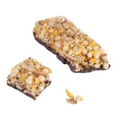 CLAK BANANA CEREAL BAR WITH A DARK CHOCOLATE BASE 21 G