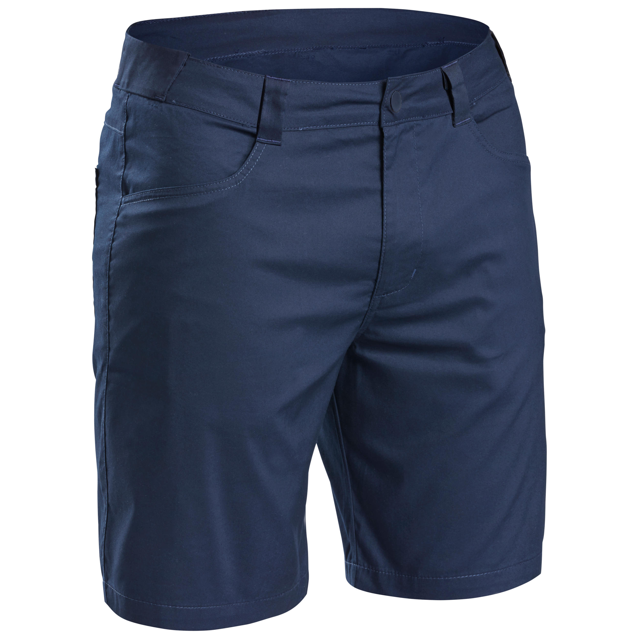 Pantalon scurt Drumeție în natură NH100 Fresh Albastru Bărbați Albastru