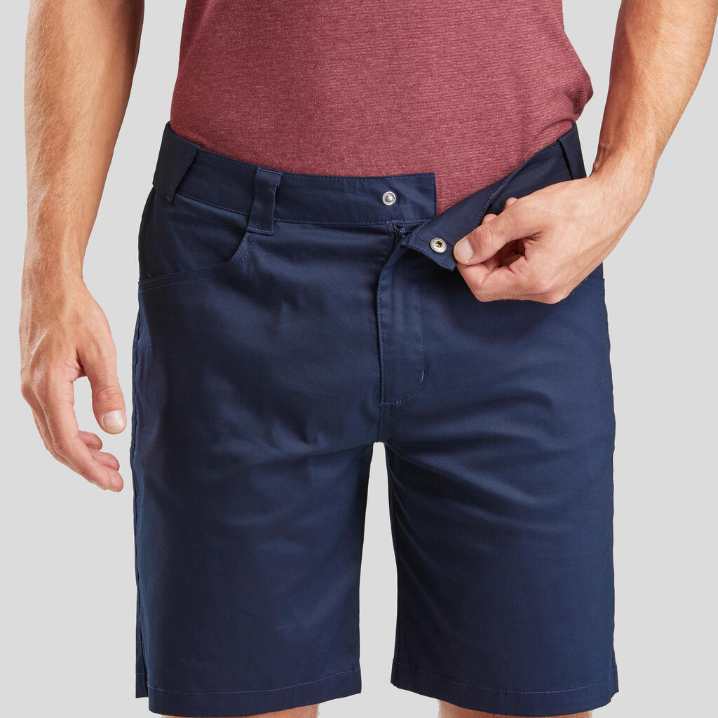 SHORT SENDERISMO HOMBRE FRESH NH100 AZUL MARINO