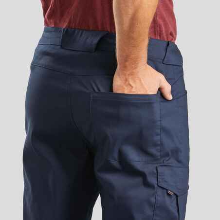 Pantalón de montaña y  trekking Hombre Quechua NH100 azul