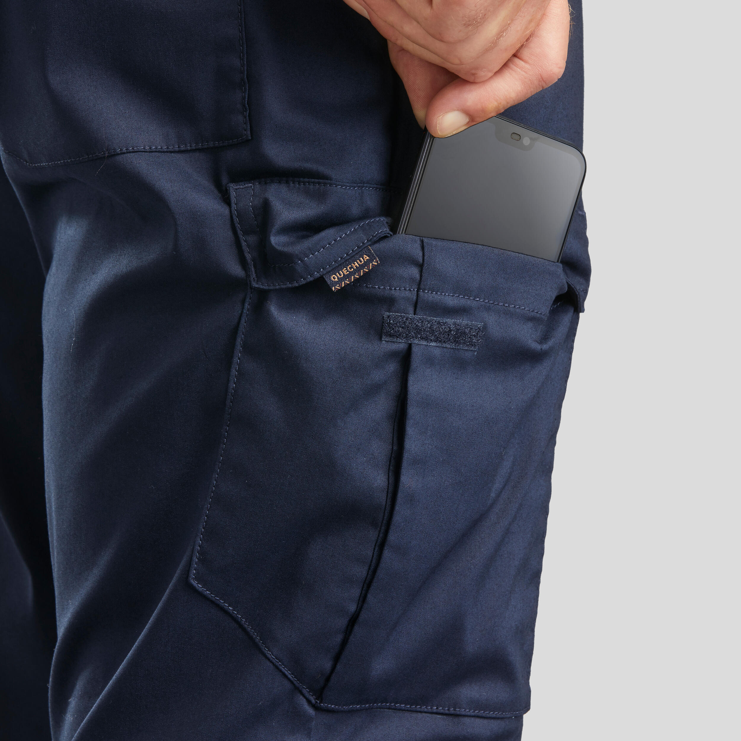 Men's Walking Trousers - Blue - Decathlon