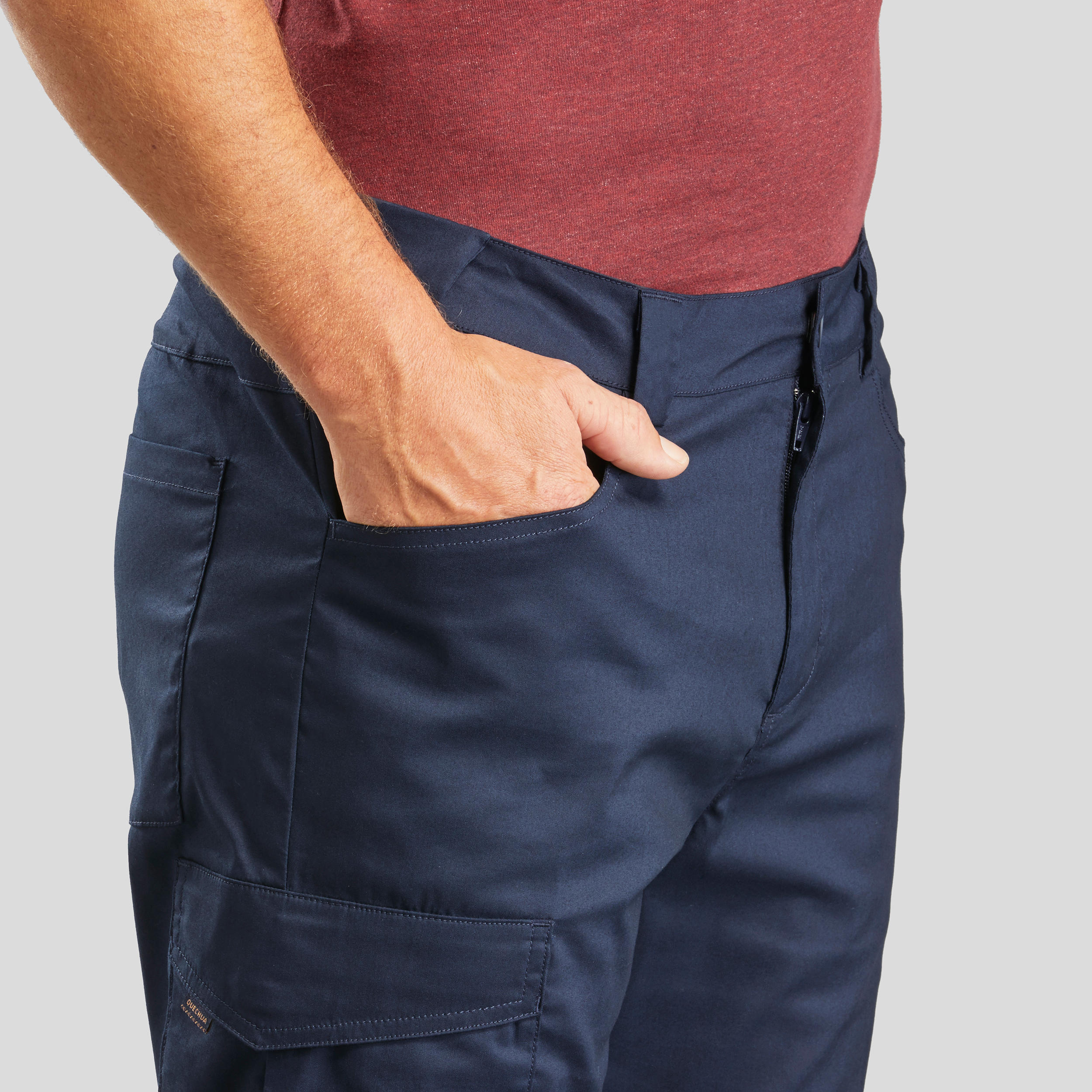 Hiking Pants Arpenaz 100 Men Trousers Beige  Now Buy Online In India On  DecathlonIn