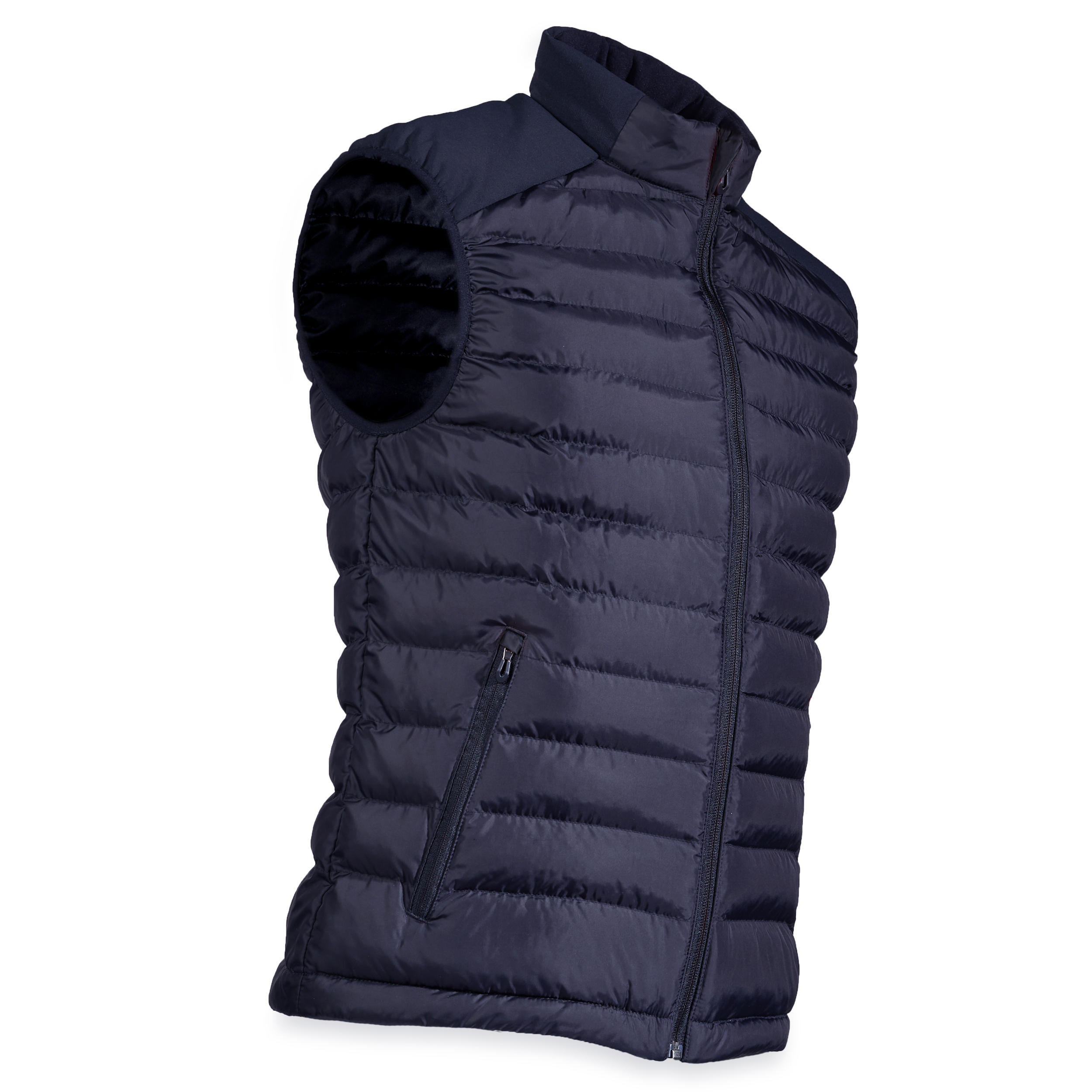 Chaleco Acolchado Golf CW500 Hombre Gris Acero Invierno