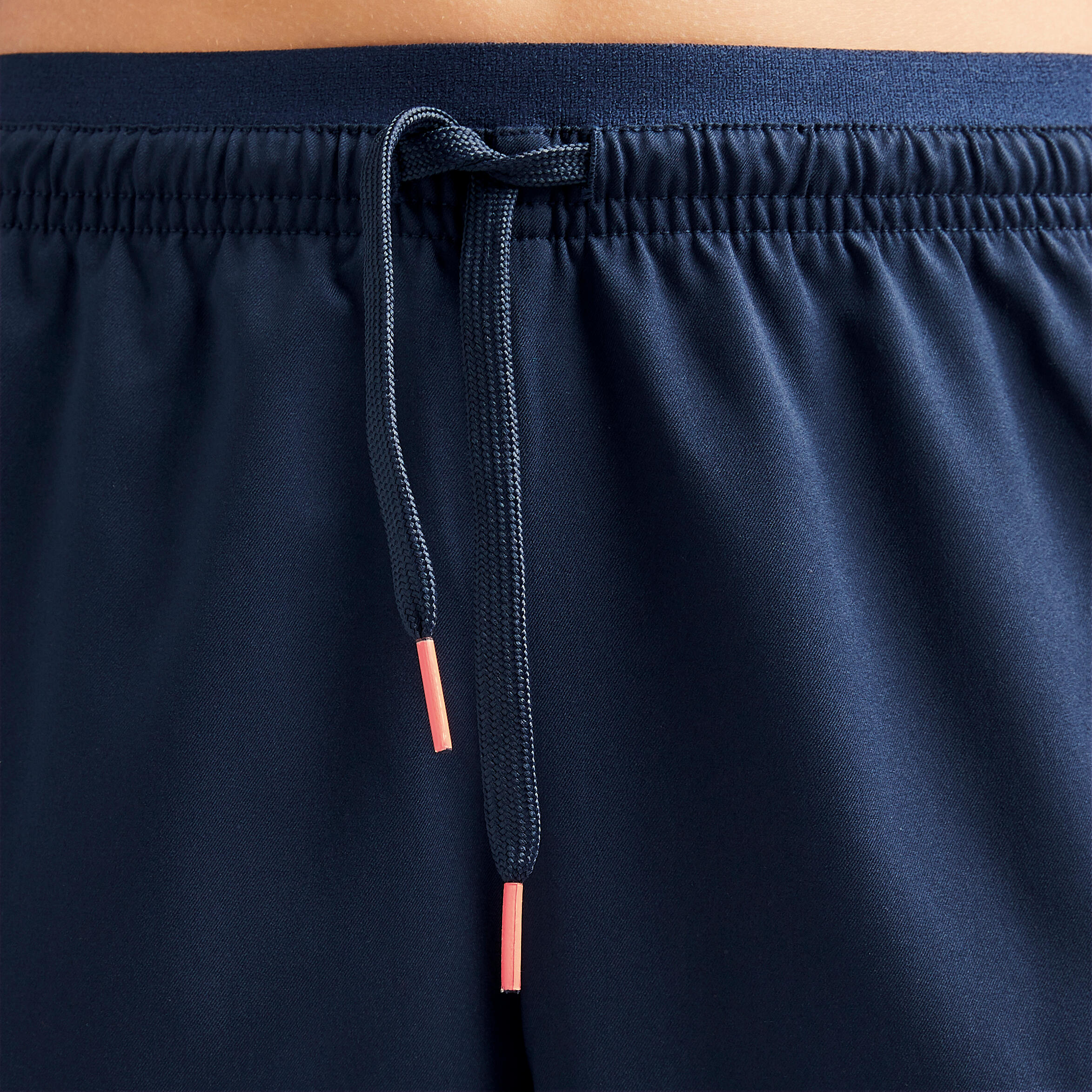 F500 Girls' Football Shorts - Blue 5/6