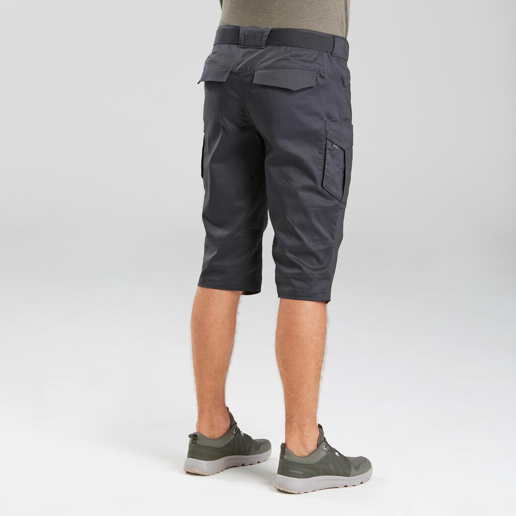 Men's Walking Bermuda Shorts - Grey