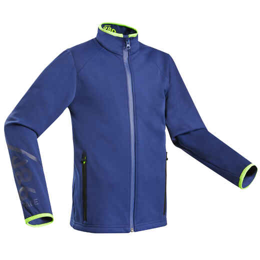Skijacke Softshelljacke Kinder Club Racing - 980 blau 