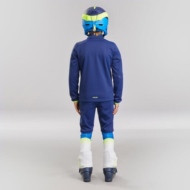 SHORT DE SKI CLUB COMPETITION ENFANT 980 - BLEU